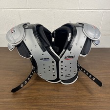 Schutt AiR Maxx Hybrid QB/WR Adult Shoulder Pads With Back  Side Pad Adult M