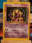 Pokemon TCG Mewtwo #14 Black Star VHS/DVD Promo 2000 LP + Promo Card WOTC