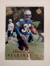 Collector's Edge 1998 1st Place Rookie Ahman Green #138 Seahawks Football NFL