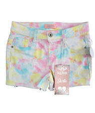 Pink Tie Dye Youth Girls Shorts Size 10