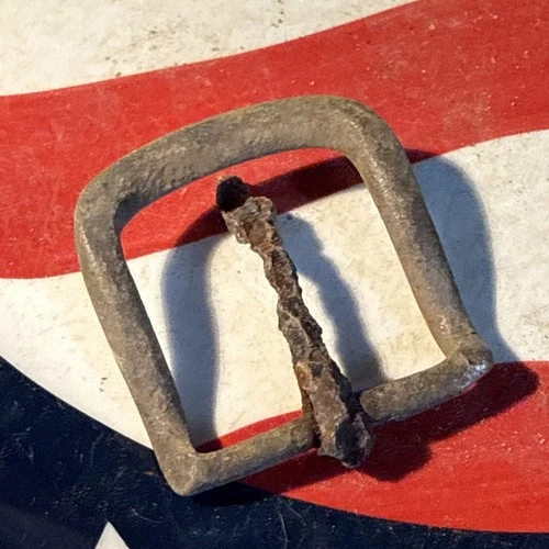 Dug Civil War 💥 🇺🇸 💣 Silvered Brass Buckle