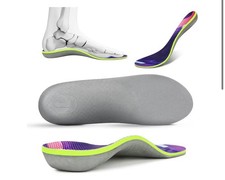 Plantar Fasciitis Orthotic Insole - Flat Feet Insoles Arch Supports, Orthotic...