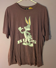 1998 Warner Bros Studio Store Bugs Bunny 90s Nostalgia Cartoon Graphic Tee VTG