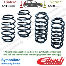 Eibach Tieferlegungsfedern 20mm & 10mm für BMW Z4 Coupé E86 Bj. 2006-2008