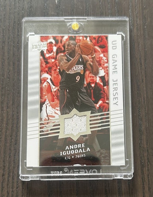 Upper Deck 2008-09 Game Jersey Andre Iguodala | 76ers Patch Trikot Card
