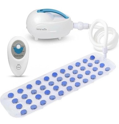 SereneLife Bubble Bath Mat PHSPAMT22 Body Spa Massage w/ Remote Control (New)