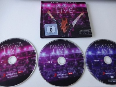 Das 1. LIVE ALBUM Andrea Berg - Atlantis Das Heimspiel PREMIUM EDITION 2xCD DVD