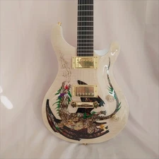 prs Private Stock McCarty Dragon White Electric Guitar Rosewood Fingerboard
