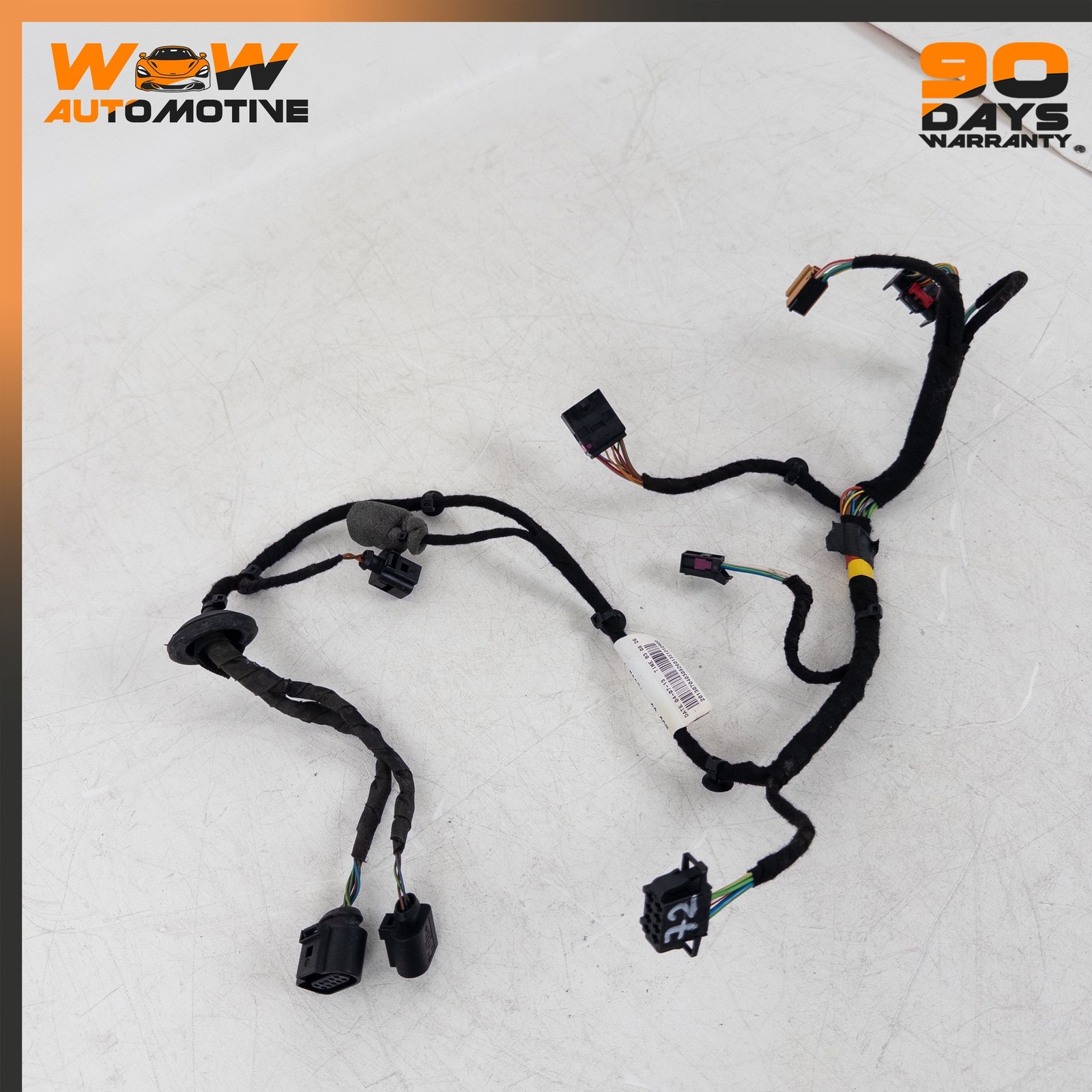14-19 BENTLEY FLYING SPUR REAR LEFT DRIVER SIDE DOOR WIRE HARNESS CABLE OEM