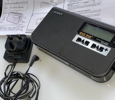 Sony  he XDR- DAB portable DAB Radio with Alarm