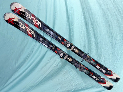   VOLKL Unlimited AC30 163cm All-Mtn SKIS w/ Marker iPT Integrated Bindings