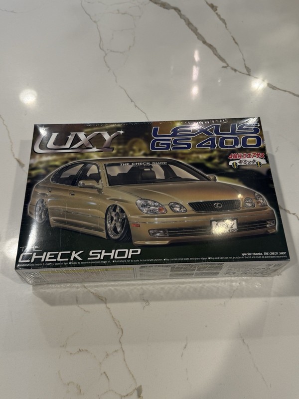 Aoshima Luxy Lexus GS 400 Model Kit The Check Shop New Factory Sealed