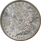 1892-O Morgan Silver Dollar Choice BU+ Details Superb Eye Appeal Nice Strike