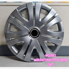 15 ZOLL RADKAPPEN ZIERBLENDEN PASSEND F&Uuml;R MERCEDES CITAN 4er SET RADZIERBLENDEN ZIERBLENDEN