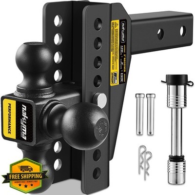 Nakyma 2.5'' Drop Hitch Tri-Ball 16,500lbs