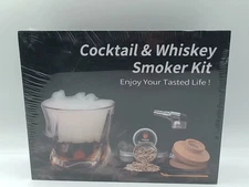 Weibutech Cocktail Smoker Kit With Torch | Whiskey Smoker W/ Wood Chips