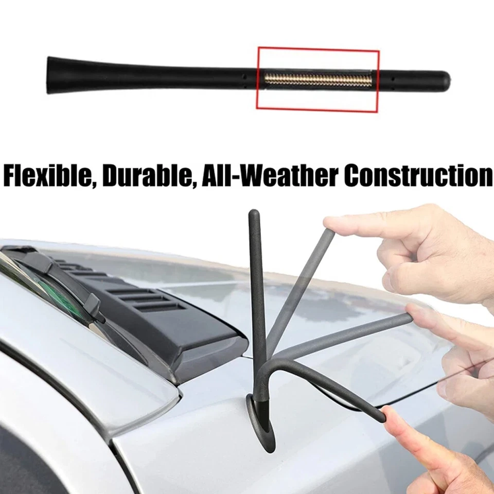 7" Replacement Antenna Mast Radio AM/FM Signals Aerials For Jaguar Vanden Plas - Image 3 of 4