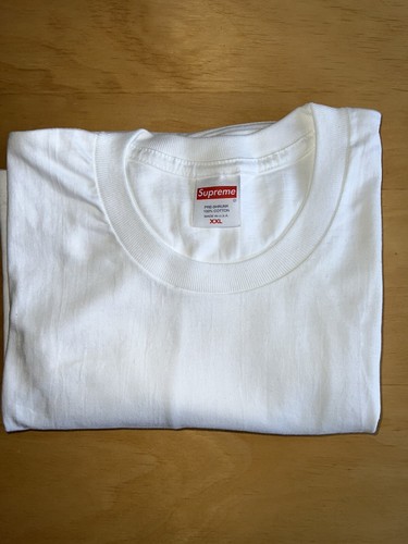 Supreme Sticker Tee White XXL FW21 100% Authentic - Picture 3 of 4