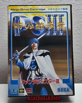 SEGA Mega Drive - Phantasy Star III 3 Toki no Keishousha JAPAN Komplett D188