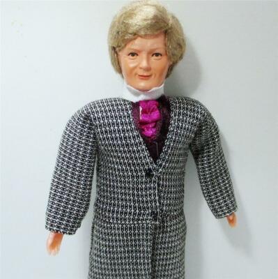 Dressed Man 11 1262 Frock Coat Suit Velvet Vest Caco Dollhouse Miniature