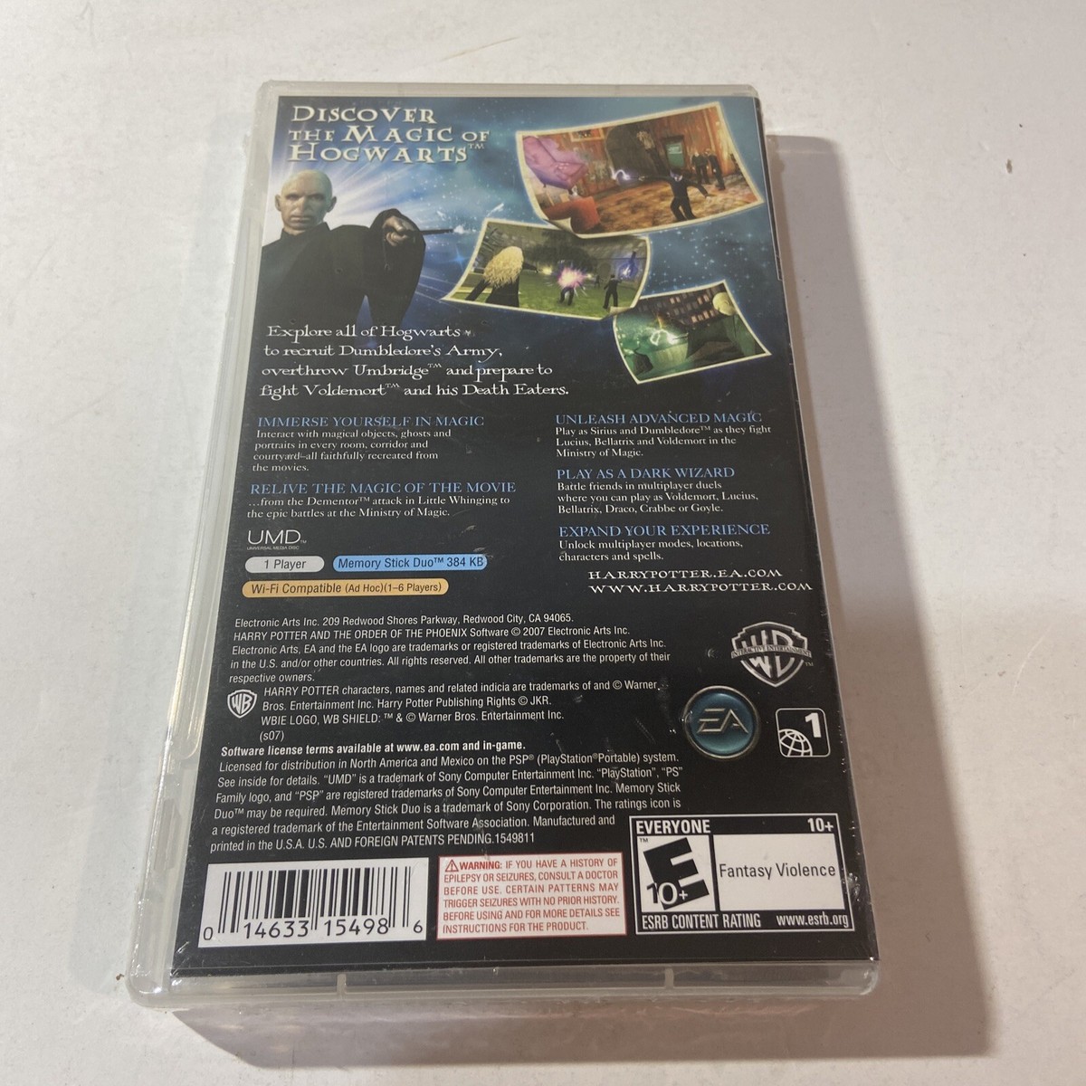 Harry Potter et l'Ordre du Phénix - Sony PSP Platinum