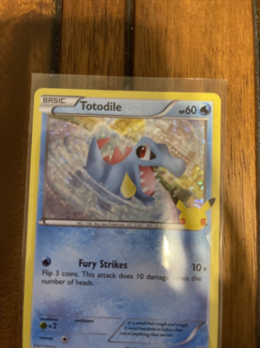 totodile pokemon card mcdonalds Totodile Holo - McDonald's Collection 2021 Pokmon card 18/25