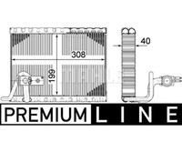 Verdampfer, Klimaanlage Behr *** Premium Line *** Mahle AE124000P