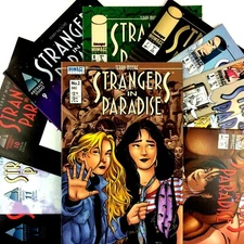 Strangers in Paradise Volume 3 10 Comic Lot 2 3 5 6 7 8 9 10 11 12 Terry Moore