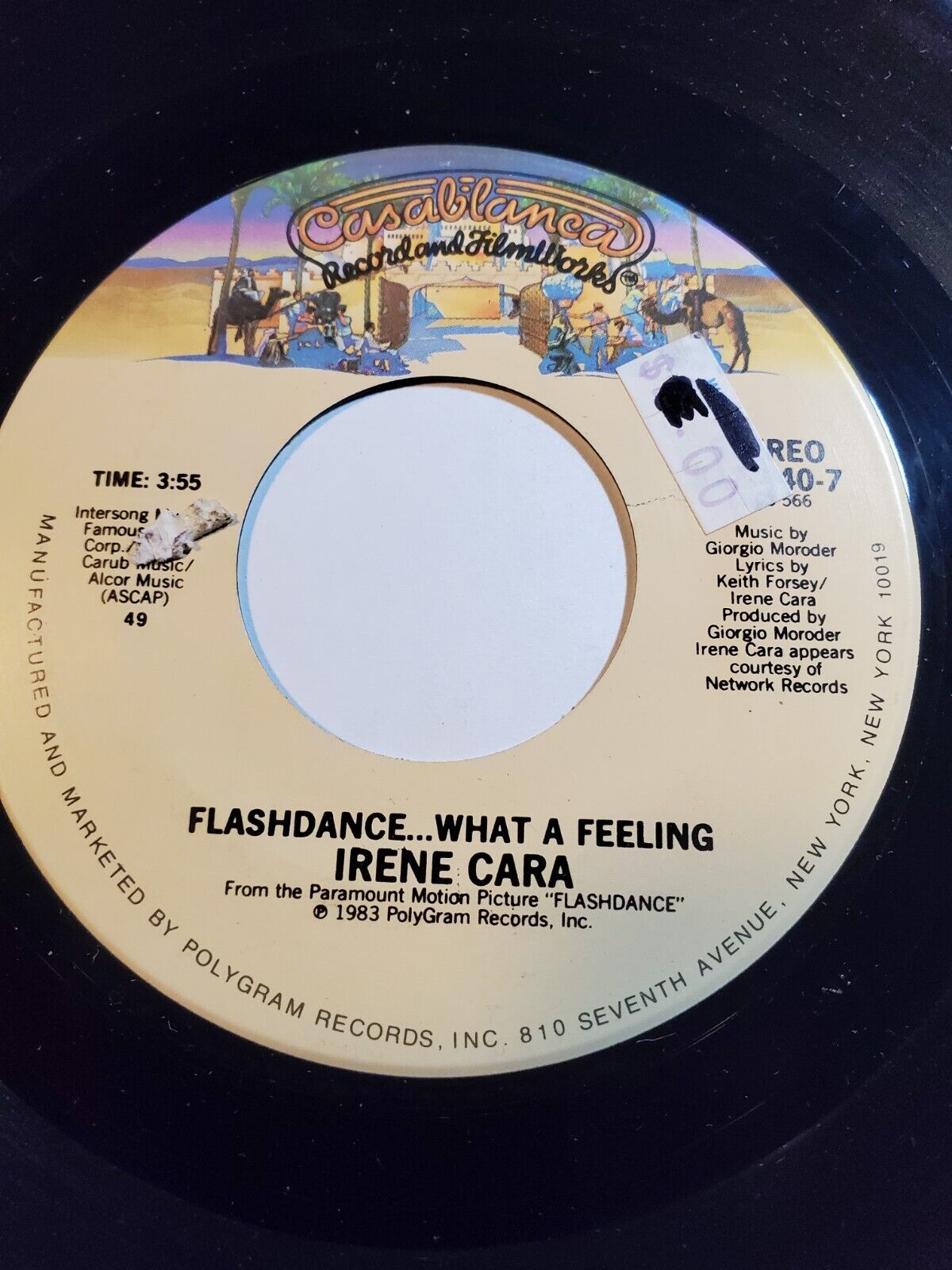 Wow strimmel Forberedende navn Irene Cara - Flashdance What A Feeling / Love Theme Helen St John VG+ F41 |  eBay
