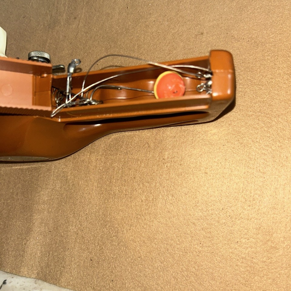 Vtg Fishing Popeil’s Pocket Fisherman Spin Casting Rod 1972 For Parts