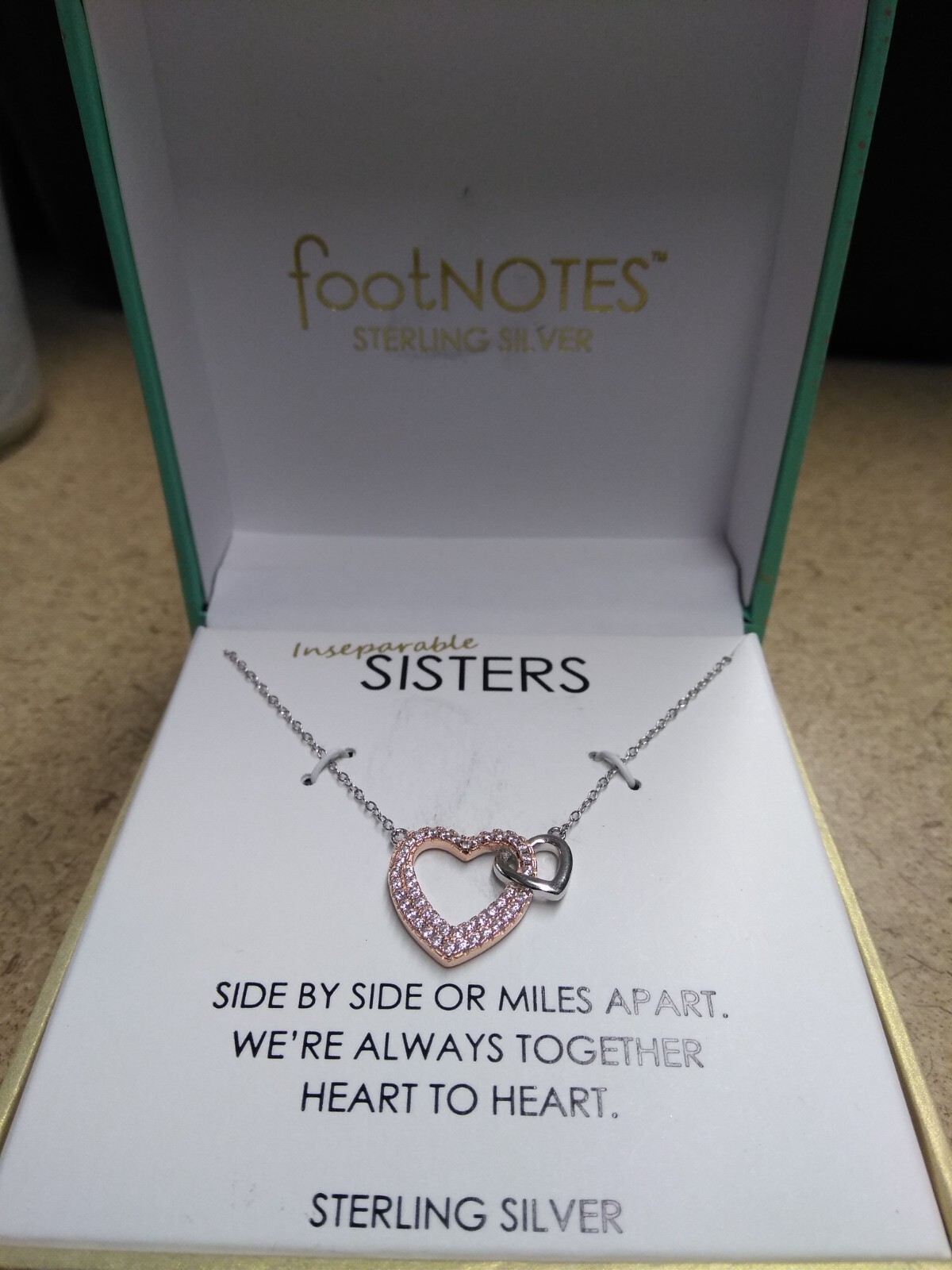 Inseparable Sisters Sterling Silver Necklace by F… - image 1