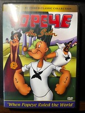 Popeye The Sailor - When Popeye Ruled the World - DVD Digitall Restored Classic