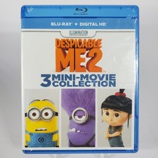 Despicable Me 2: 3 Mini Movies Blu-ray Digital HD UltraViolet 2016 New Sealed