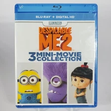 Despicable Me 2: 3 Mini Movies Blu-ray Digital HD UltraViolet 2016 New Sealed