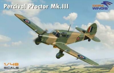 1/48 Dora Wings Percival Proctor Mk III British Radio Trainer Aircraft