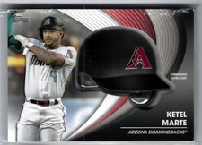 2022 Topps Batting Helmet Commemorative Relic #BH-KM Ketel Marte Arizona