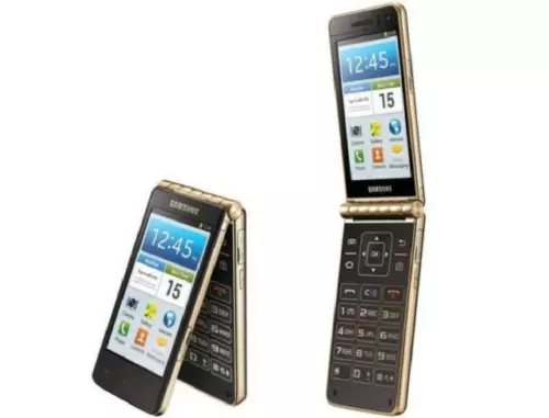 Samsung Galaxy Golden GT-I9235 Android Big Keyboad 4G LTE Flip Phone Dual Screen - 第 6/7 張圖片
