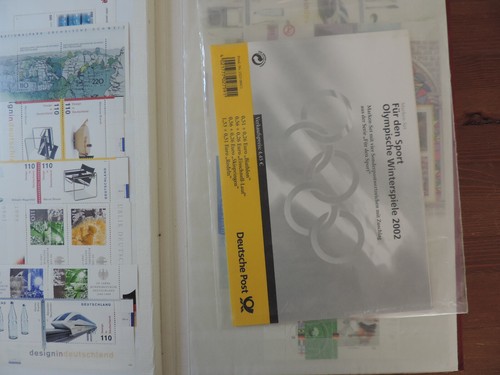 BRD Slg. Kombinationen aus Beethoven Block bis Euro Tagesstempel + postfrisch ** - Bild 5 von 10