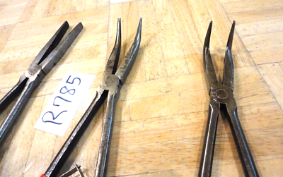 MATCO TOOLS 3 PIECE DUCK BILL & CURVED LONG REACH NEEDLE NOSE