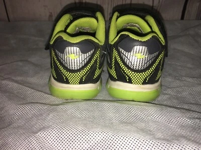 Black and neon green shoes online