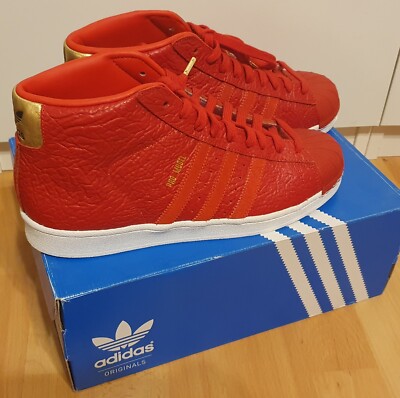 Adidas Pro Model ADV ROT Original Neu Sneaker Schuhe mit Karton OVP Herren 43