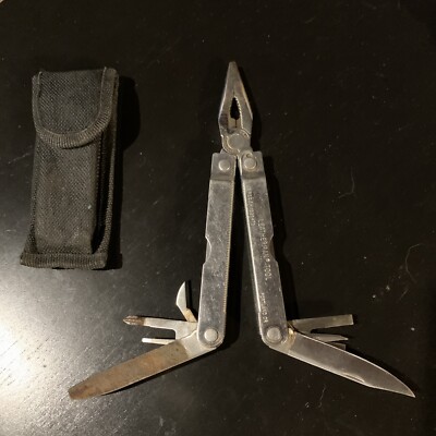 Leather Leatherman Multi Pocket Tool, Portland Oregon.