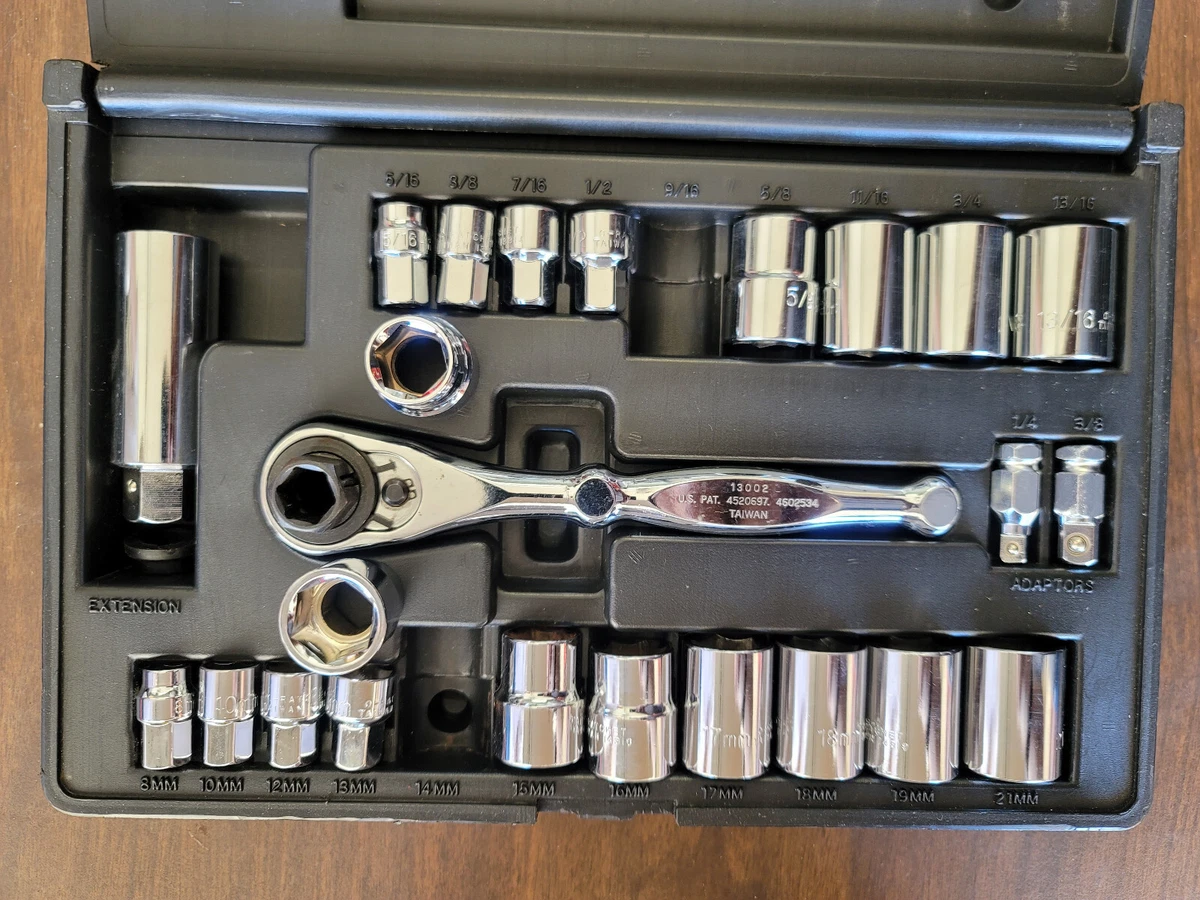 ORATCHET N0. 34769 26 PC HEXX DR SOCKET SET NEW OPEN BOX