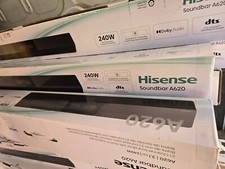 Hisense 2.1 Channel 240W Soundbar with Built-in Subwoofer A620 - Black