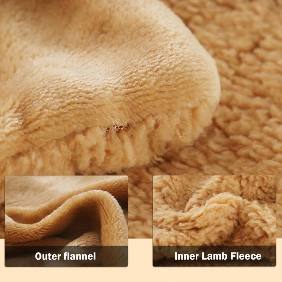 USB Electric Blanket Washable Heating Pad Heated Throw Over Blanket