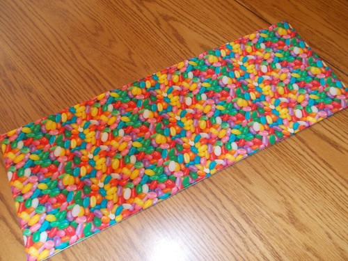 Handmade jelly bean Easter Holiday decor MINI table runner Toilet Tank Topper - Picture 1 of 7