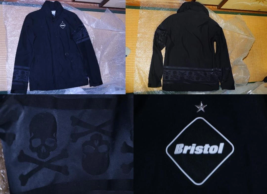 Mastermind Japan x Fcrb x Nike Warm Up Jacket Skull Printed Logo Black 22M Men S