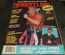 May 1987 Pro Wrestling Power Magazine Ricky Rowdy Piper Morton WWF WCW NWA 80s