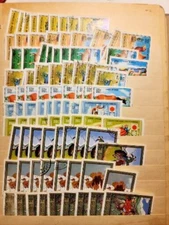 Vintage Stamp Stock Page Mongolia Camel Olympics Horses JRSA 2