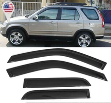 Out-Channel Window Visor Sun Vent Rain Wind Guard Shade For 02-06 Honda CRV